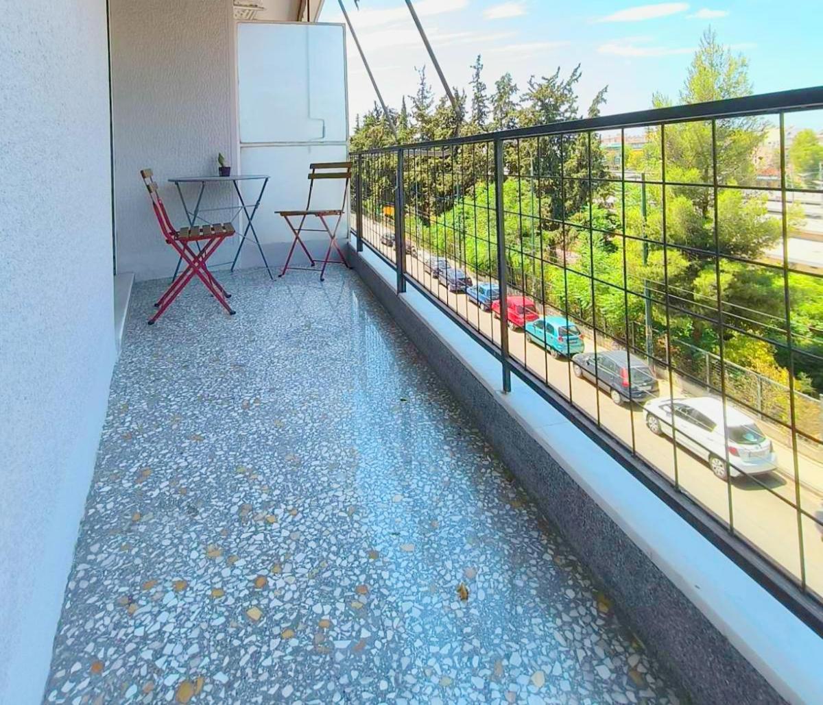 Stylish Artistic Flat With View, Three Min To Metro Atenas Exterior foto